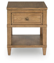 Load image into Gallery viewer, Sharlance - Rectangular End Table - Light Brown
