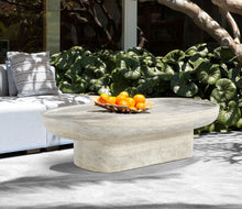 Load image into Gallery viewer, Tivoli - Indoor / Outdoor Coffee Table - Travertine Concrete
