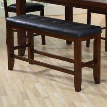 Load image into Gallery viewer, Crown Mark Bardstown Counter Height Bench in Espresso
