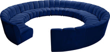 Load image into Gallery viewer, Infinity - 12 Piece Velvet Modular Sectional
