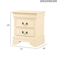 Load image into Gallery viewer, Traditional Style Design Nightstand
