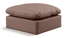 Load image into Gallery viewer, Indulge - Faux Leather Ottoman
