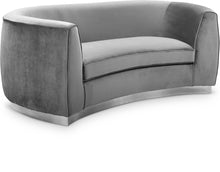 Load image into Gallery viewer, Julian - Loveseat with Chrome Base
