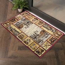 Load image into Gallery viewer, Nature's Nest - 5'3" X 7'3" Lodge Area Rug - Red
