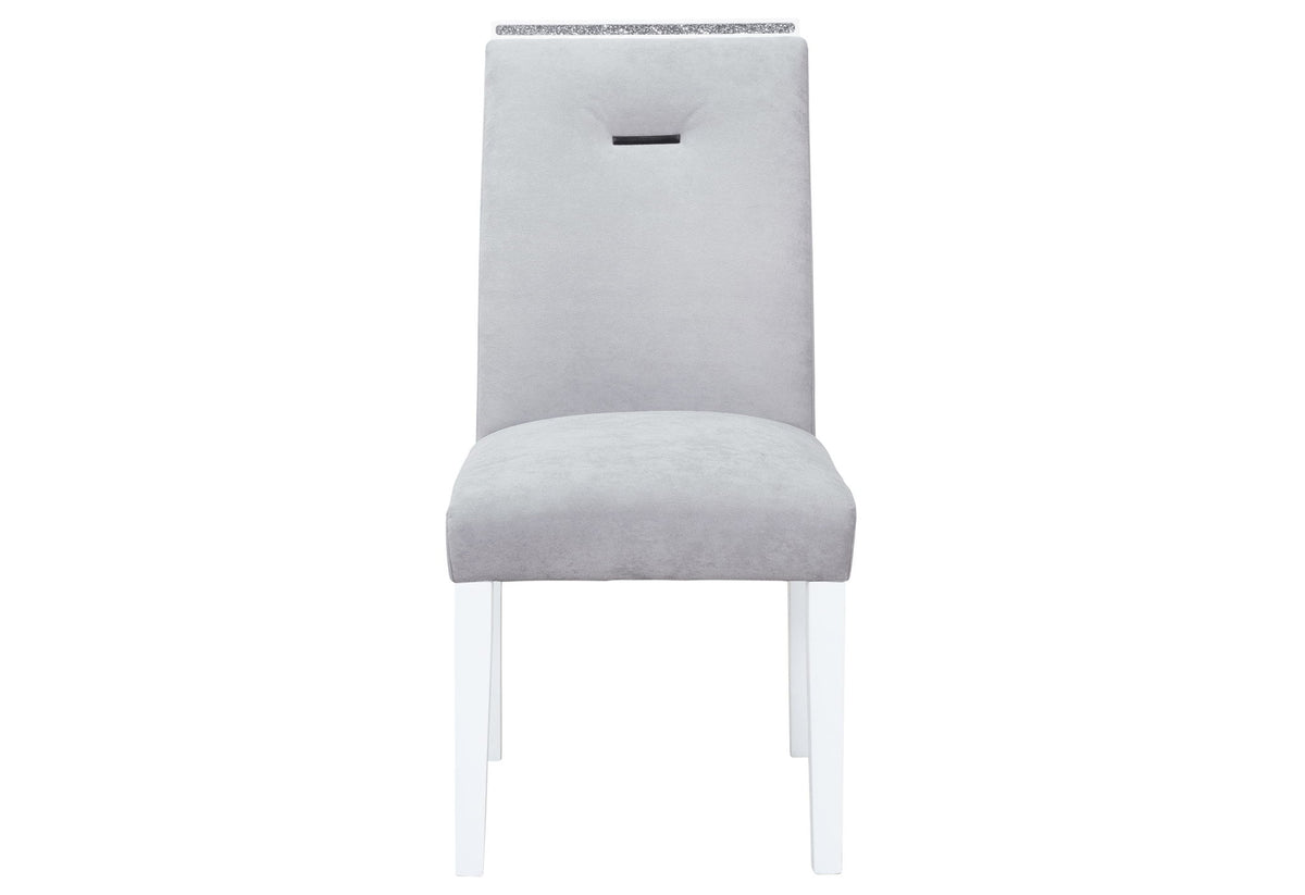Monaco - 7 Piece Dining Room Set (Dining Table And 6 Dining Chairs) - White