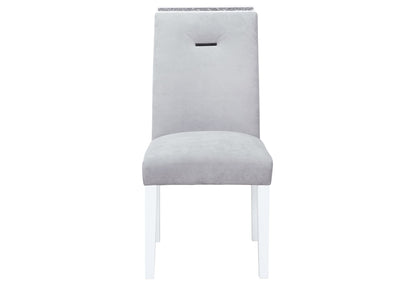 Monaco - 7 Piece Dining Room Set (Dining Table And 6 Dining Chairs) - White