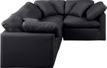 Load image into Gallery viewer, Indulge - Faux Leather 4 Piece Modular Corner Sectional
