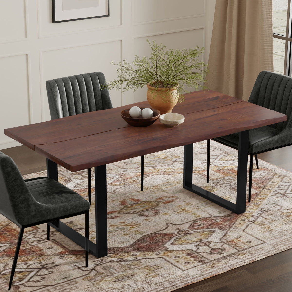 Fieldcrest - Handcrafted Dining Table - Ego Home Furniture
