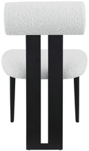 Load image into Gallery viewer, Dario - Boucle Dining Chair With Black Frame (Set of 2)

