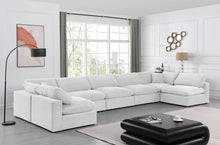 Load image into Gallery viewer, Comfy - 7 Piece Velvet Modular Armless Sectional
