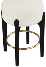 Load image into Gallery viewer, Torino - Backless Counter Stool With Brushed Black Base (Set of 2)
