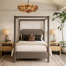 Load image into Gallery viewer, Salina - Velvet Upholstered Bed - Taupe
