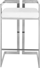 Load image into Gallery viewer, Ezra - Stool with Chrome Legs (Set of 2)
