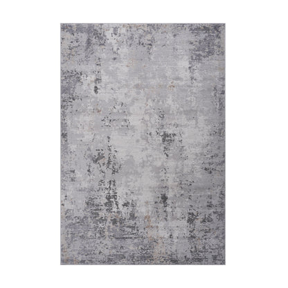 Marfi - 5' X 7' Abstract Area Rug - Ivory / Taupe