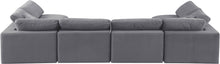 Load image into Gallery viewer, Comfy - 6 Piece Velvet Modular Armless Sectional
