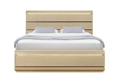 Genesis - King Bed Headboard - Gold