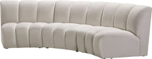 Load image into Gallery viewer, Infinity - 3 Piece Velvet Modular Sectional
