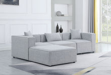 Load image into Gallery viewer, Cube - Linen 4 Piece Modular Sectional With Chaise
