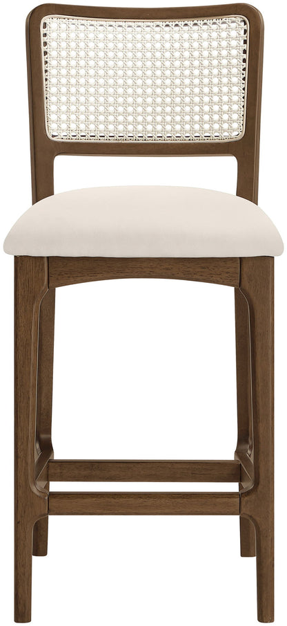 Atrium - Counter Stool With Brushed Brown Base (Set of 2)