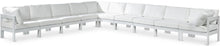 Load image into Gallery viewer, Nizuc - Outdoor Patio 10 Piece Modular Sectional With White Frame

