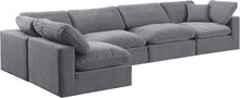 Load image into Gallery viewer, Comfy - 5 Piece Velvet Modular Sectional
