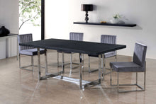 Load image into Gallery viewer, Giselle - Dining Chair with Chrome Base (Set of 2)
