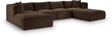 Load image into Gallery viewer, Shaggy - 6 Piece Modular Sectional With 2 Ottomans
