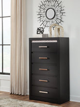 Load image into Gallery viewer, Brizmore - Five Drawer Chest - Black
