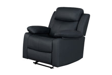 Load image into Gallery viewer, U6026 - Glider Recliner With LED - Black
