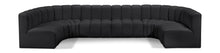 Load image into Gallery viewer, Arc - Faux Leather Modular U-Shaped Sectional
