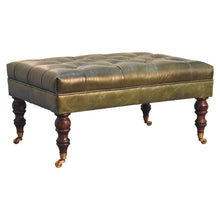 Load image into Gallery viewer, Buffalo - Ottoman With Castor Legs
