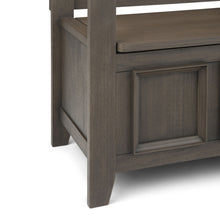 Load image into Gallery viewer, Amherst - Handcrafted Entryway Storage Bench
