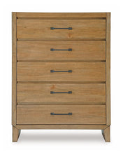 Load image into Gallery viewer, Sherbana - Five Drawer Chest - Light Brown
