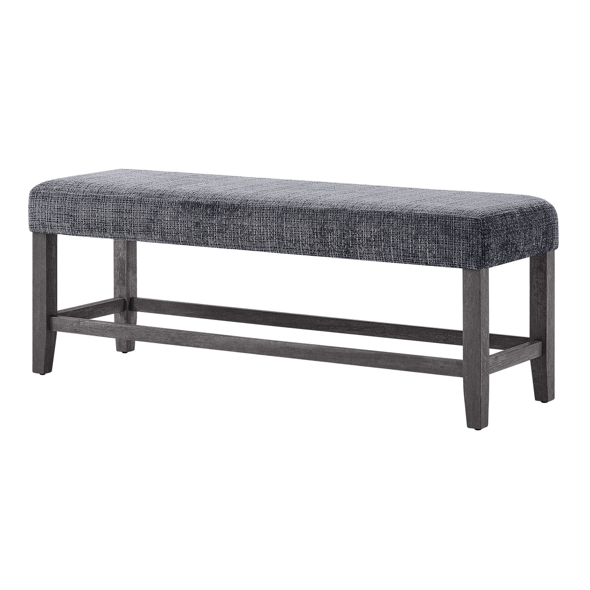 D8030DT - Dining Table Bench - Black / Brown