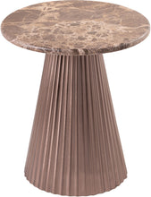 Load image into Gallery viewer, Cindra - Genuine Marble Top And Iron Base Table
