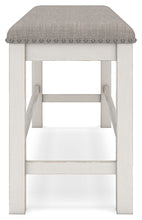 Load image into Gallery viewer, Robbinsdale - Dbl Counter Height Upholstered Dining Bench - Antique White
