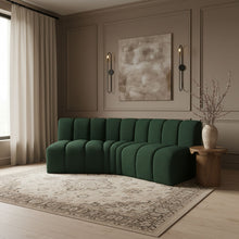 Load image into Gallery viewer, Arc - Boucle Fabric 3 Piece Modular Corner Sofa
