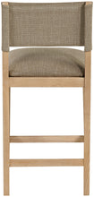 Load image into Gallery viewer, Avon - Linen Textured Performance Fabric Upholstered Counter Stool
