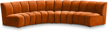 Load image into Gallery viewer, Infinity - 4 Piece Velvet Modular Sectional
