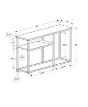 Load image into Gallery viewer, Accent Console Table For Entryway, Contemporary &amp; Convenient Design - Gray

