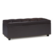 Load image into Gallery viewer, Hamilton - Upholstered Lift Top Rectangular Storage Ottoman

