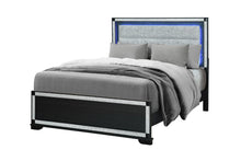 Load image into Gallery viewer, Soleil - Queen Bed / King Bed Side Rails - Charcoal / Dark Gray
