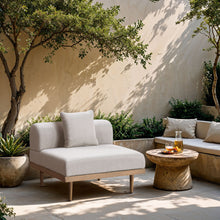 Load image into Gallery viewer, Laguna - Resilient Water Resistant Fabric Upholstered Outdoor Patio Modular Armless Chair
