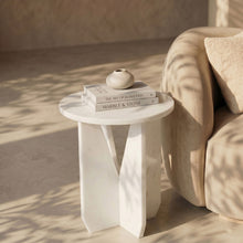 Load image into Gallery viewer, Alba - Genuine Marble End / Side Table
