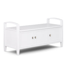 Load image into Gallery viewer, Warm Shaker - Handcrafted Entryway Storage Bench
