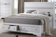 Load image into Gallery viewer, Galaxy Home Matrix King Bed in White
