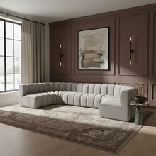 Load image into Gallery viewer, Arc - Boucle Fabric 8 Piece Modular Sofa
