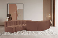 Load image into Gallery viewer, Arc - Faux Leather 6 Piece Modular Sofa
