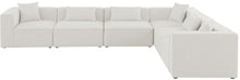 Load image into Gallery viewer, Cube - Linen 6 Piece Modular Corner Sectional
