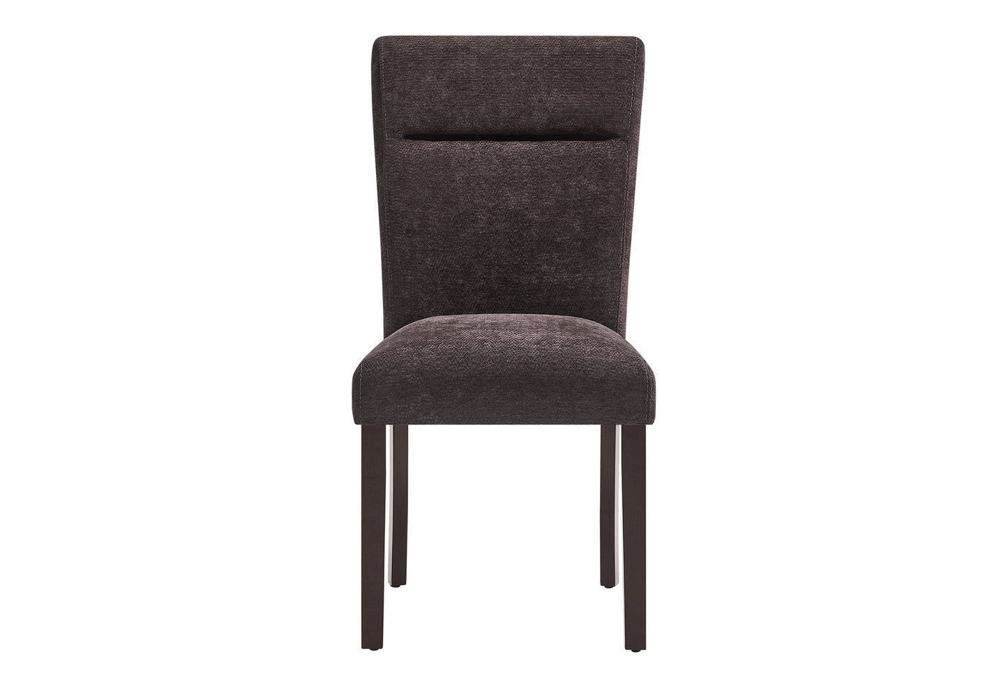 D8030 - 9 Piece Dining Room Set (Dining Table With 2 Storage Drawers And 1 Storage Door And 8 Dining Chairs) - Black / Brown
